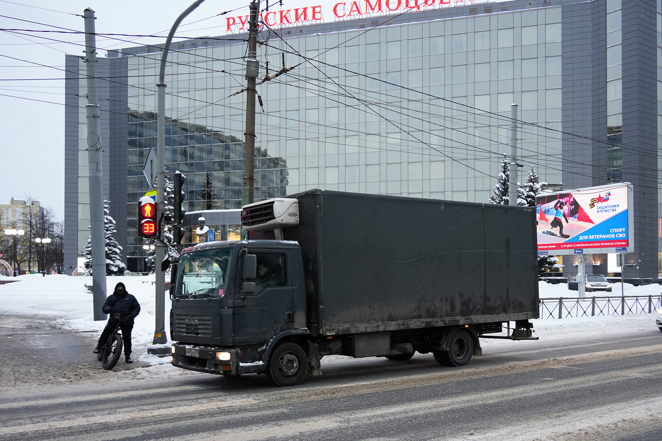 Санкт-Петербург, № А 492 НН 178 — MAN TGL 8.180