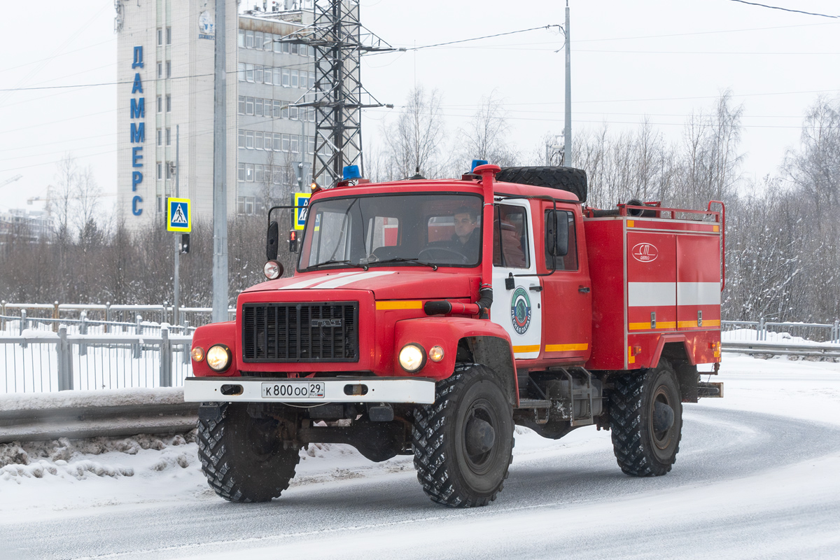 Архангельская область, № К 800 ОО 29 — ГАЗ-33081 «Садко»
