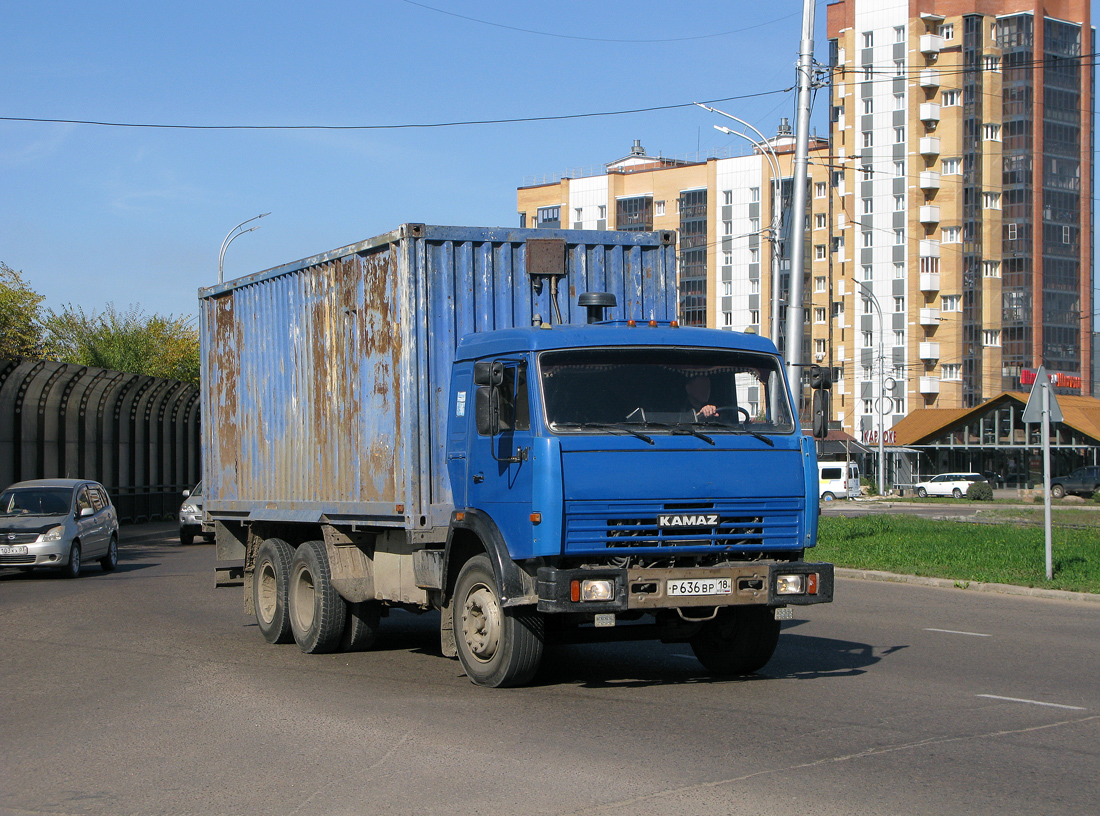 Бурятия, № Р 636 ВР 18 — КамАЗ-53215-13 [53215N]
