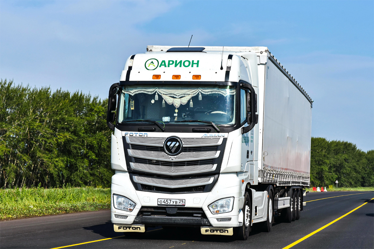 Архангельская область, № О 457 УВ 29 — Foton Auman EST / EST-A (H5) BJ4189