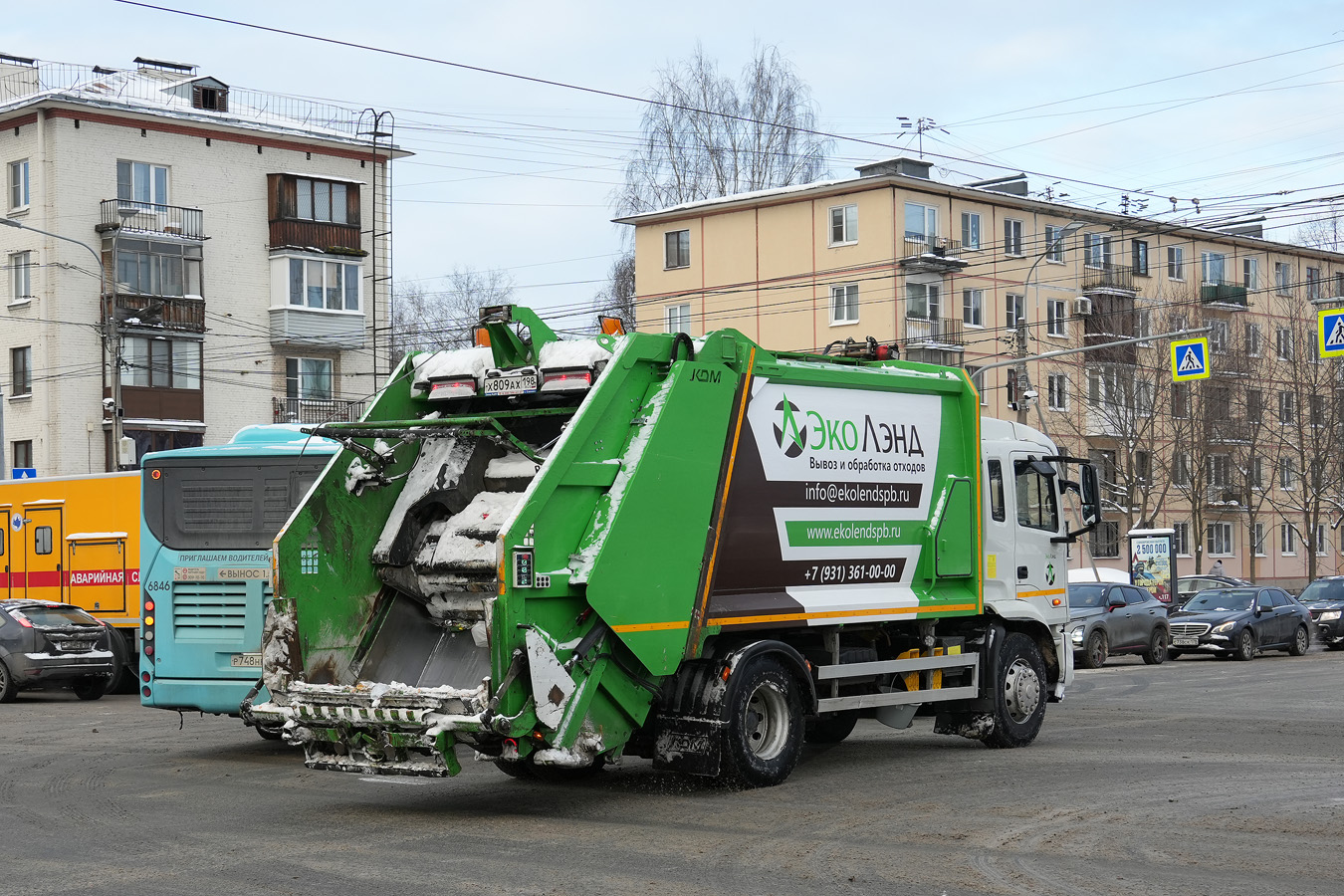 Санкт-Петербург, № Х 809 АХ 198 — JAC N200