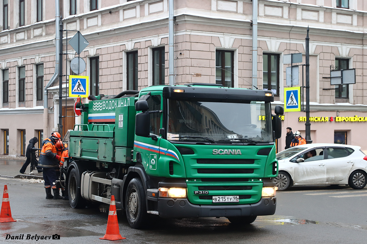 Санкт-Петербург, № В 215 ТУ 98 — Scania ('2004) P310
