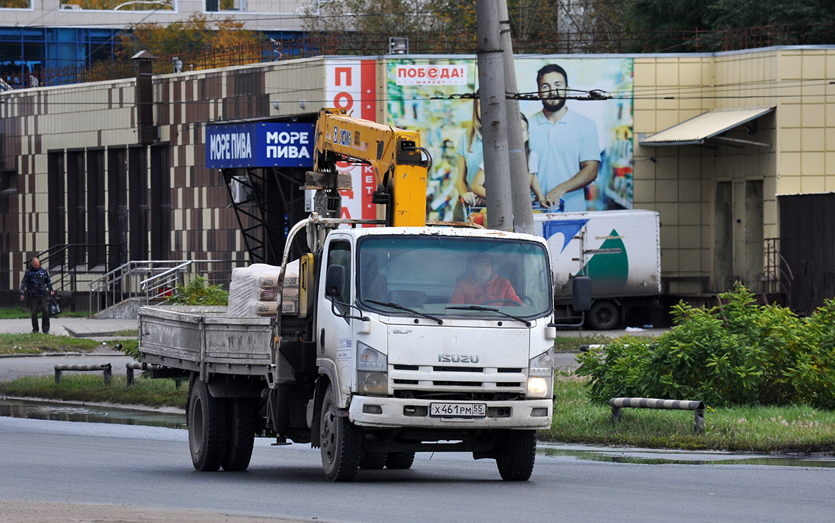 Омская область, № Х 461 РМ 55 — Isuzu Elf QL(общая модель) [LWL]