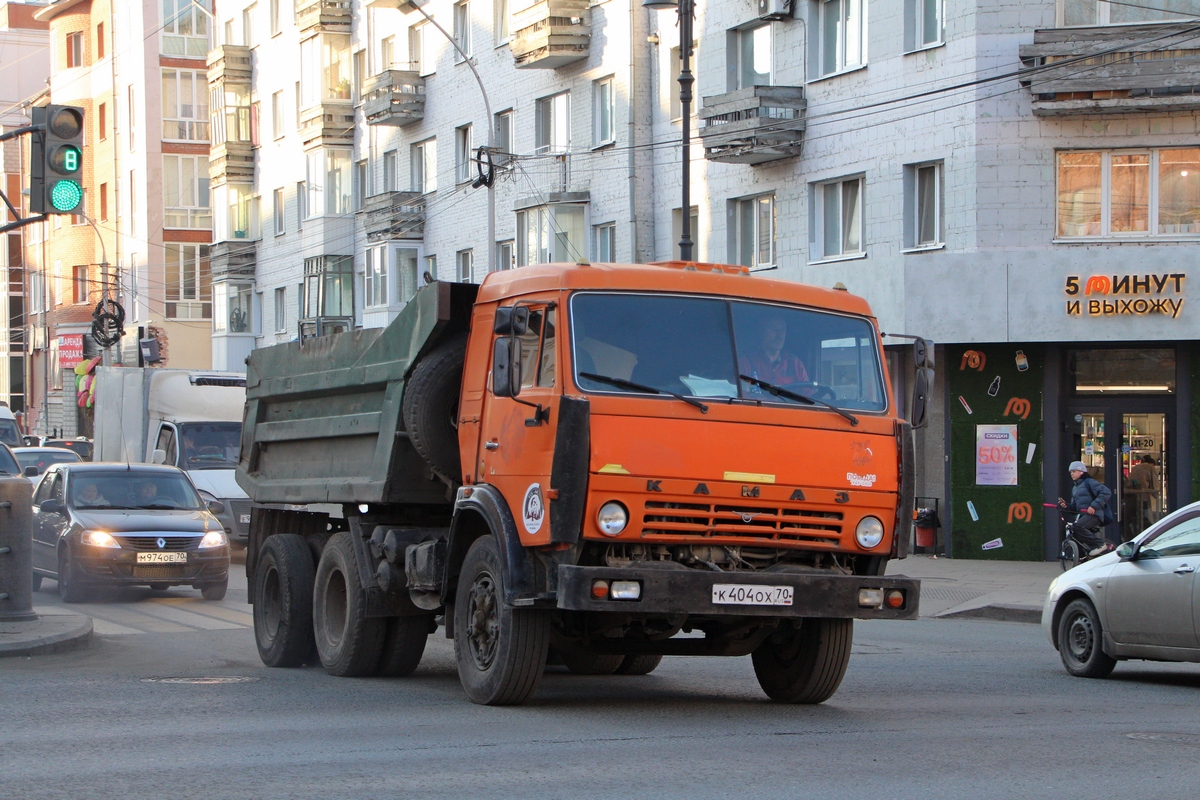 Томская область, № К 404 ОХ 70 — КамАЗ-5410