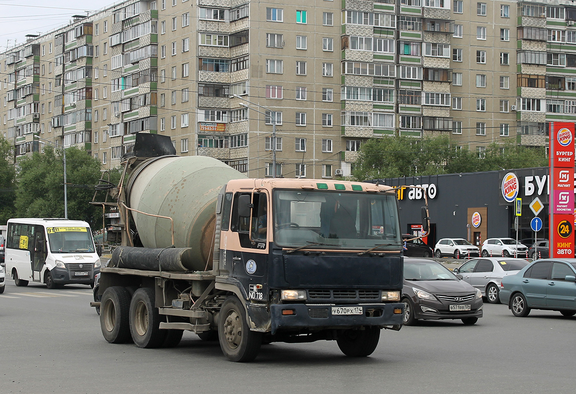 Челябинская область, № У 670 РХ 174 — Hino FR