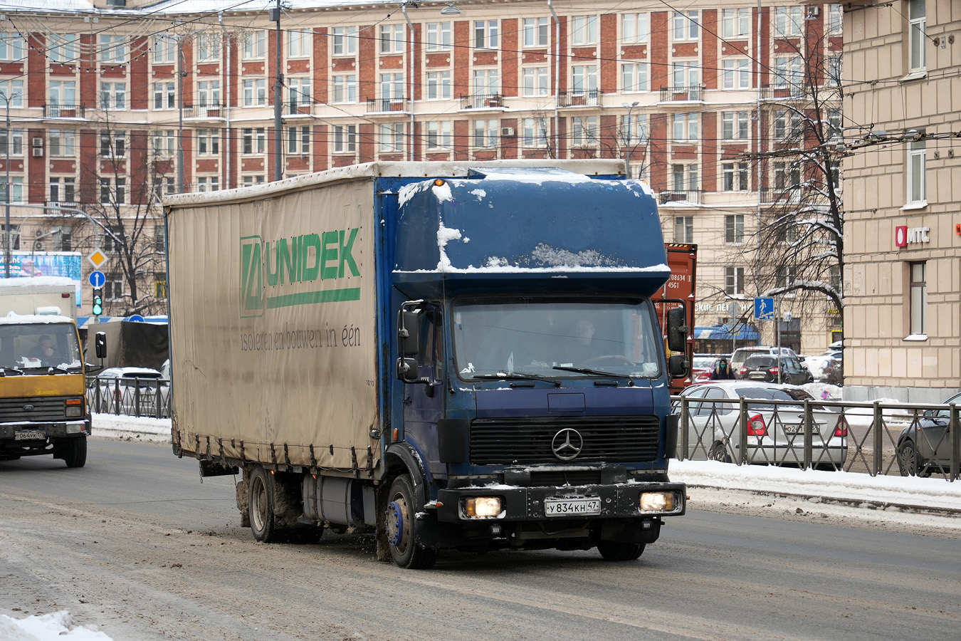 Ленинградская область, № У 834 КН 47 — Mercedes-Benz SK 1733