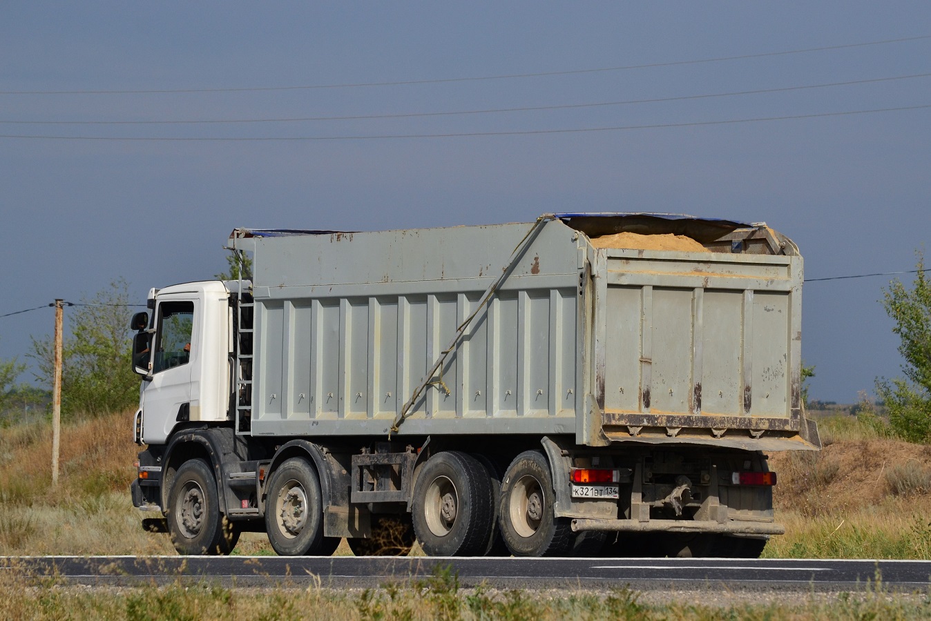 Волгоградская область, № К 321 ВТ 134 — Scania ('2004) P380