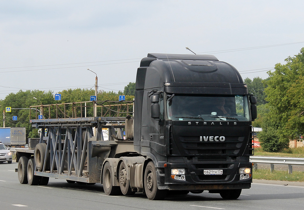 Челябинская область, № О 621 ТН 174 — IVECO Stralis ('2007) 450