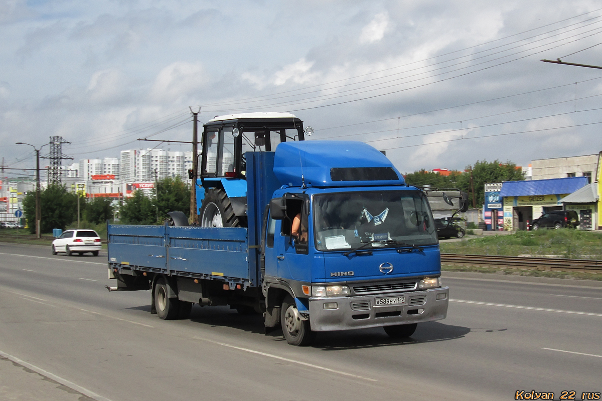 Алтайский край, № А 589 ВУ 122 — Hino Ranger