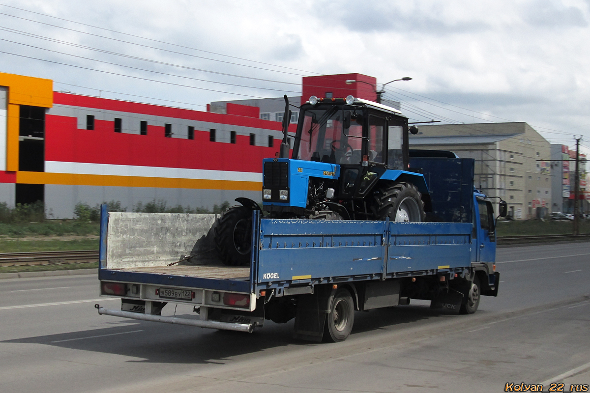 Алтайский край, № А 589 ВУ 122 — Hino Ranger; Новая техника (Алтайский край)