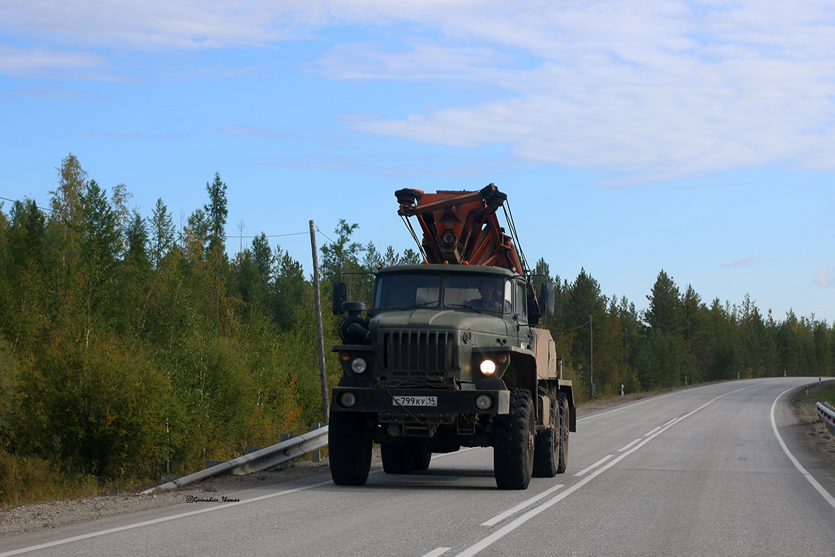 Саха (Якутия), № С 799 КУ 14 — Урал-4320-61