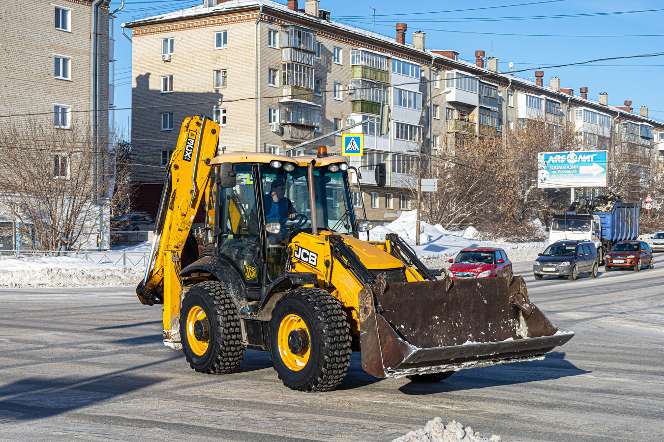 Свердловская область, № 2989 ЕЕ 66 — JCB 3CX