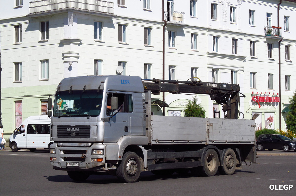 Минская область, № АН 2897-5 — MAN TGA (общая модель)