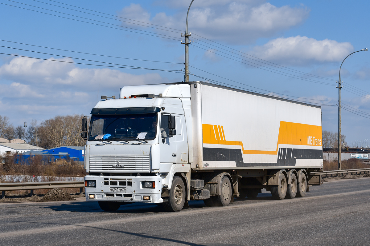 Архангельская область, № Н 341 РМ 29 — МАЗ-5440A8