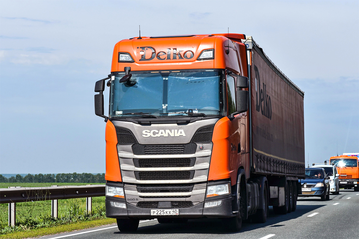 Татарстан, № Р 225 КХ 40 — Scania ('2016) S500