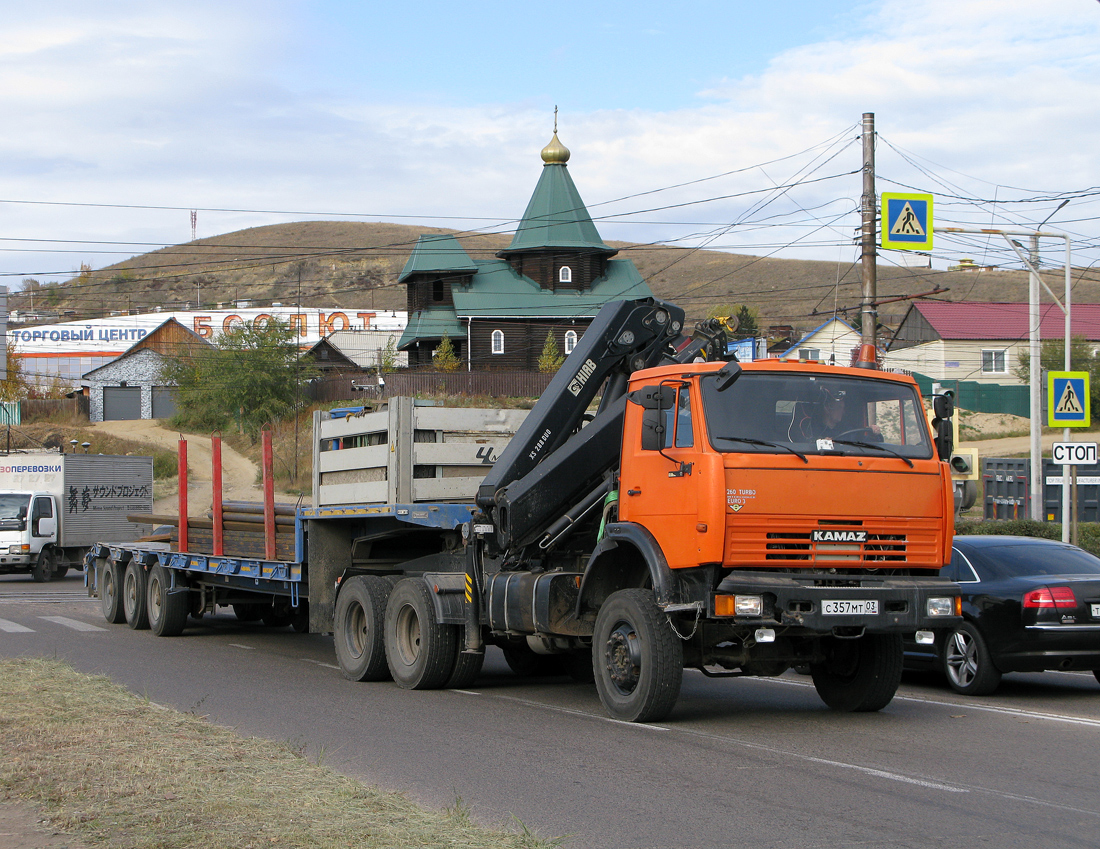 Бурятия, № С 357 МТ 03 — КамАЗ-65111 (общая модель)