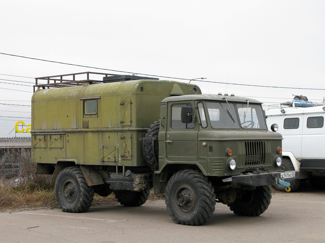 Бурятия, № Х 141 КХ 03 — ГАЗ-66 (общая модель)