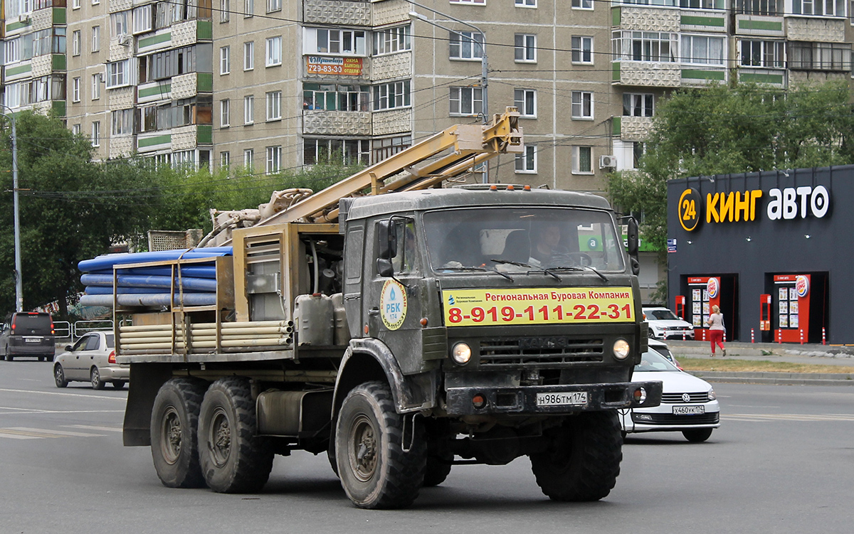 Челябинская область, № Н 986 ТМ 174 — КамАЗ-5350 [535000]