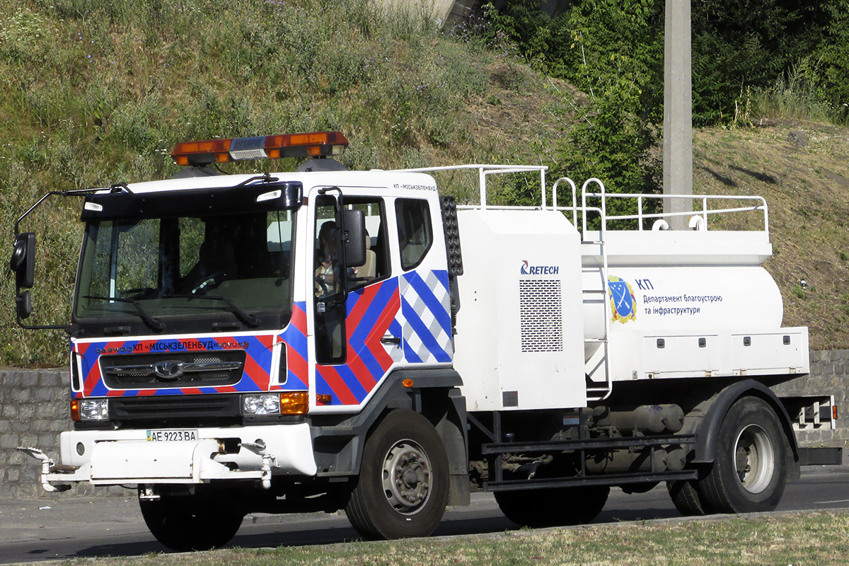 Днепропетровская область, № АЕ 9223 ВА — Daewoo Novus