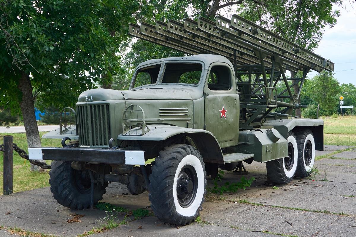 Адыгея, № (01) Б/Н 0001 — ЗИЛ-157К; Техника на постаментах, памятники (Адыгея); Транспортные средства без номеров (Адыгея)