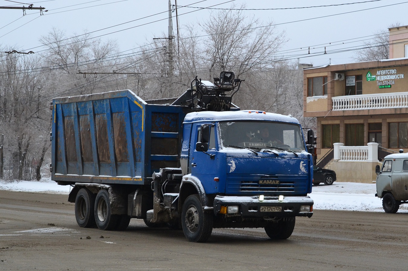 Волгоградская область, № Е 217 АТ 134 — КамАЗ-65115 (общая модель)