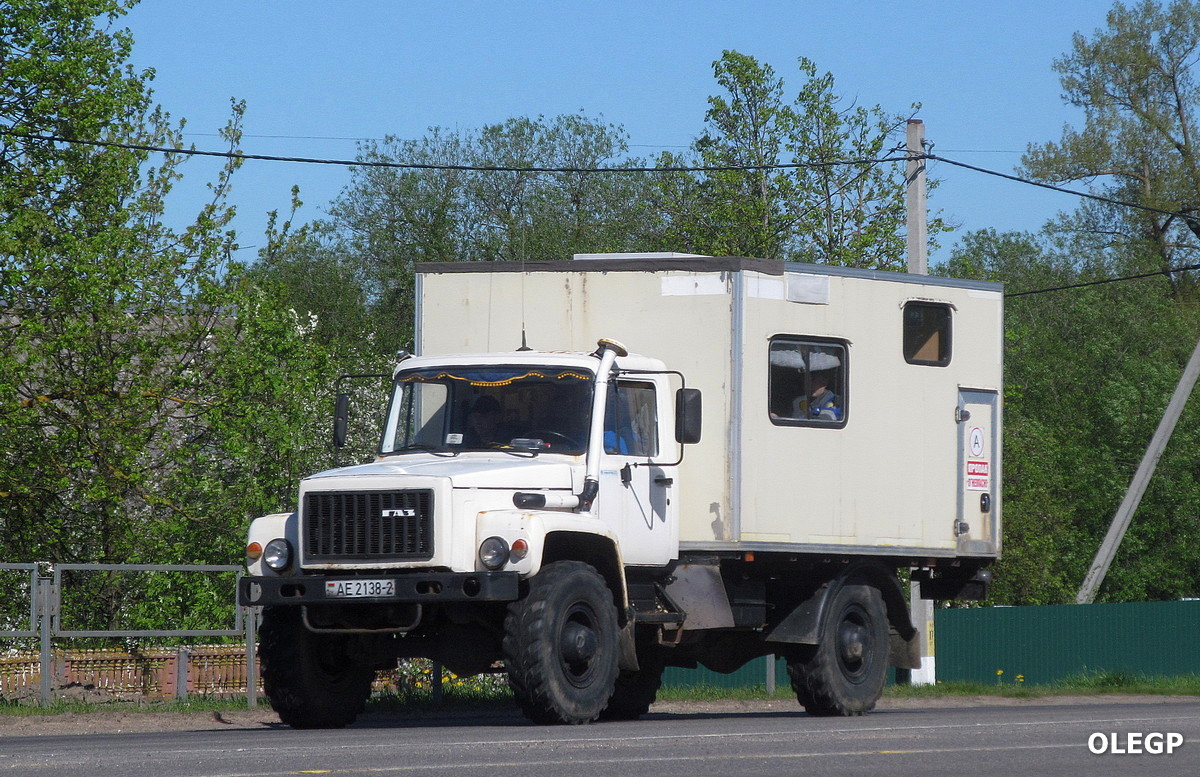 Витебская область, № АЕ 2138-2 — ГАЗ-33081 «Садко»