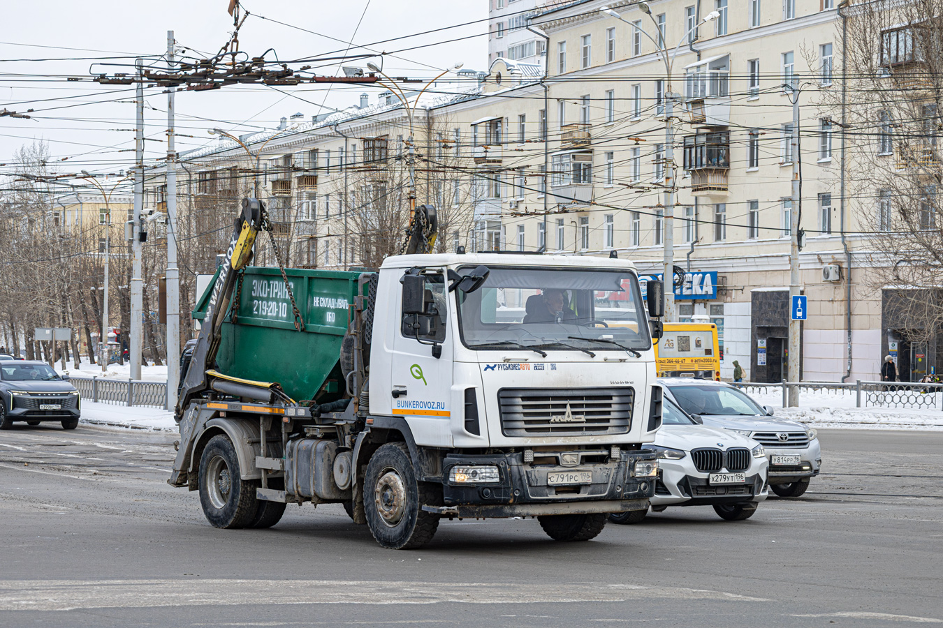 Свердловская область, № С 791 РС 196 — МАЗ-555025