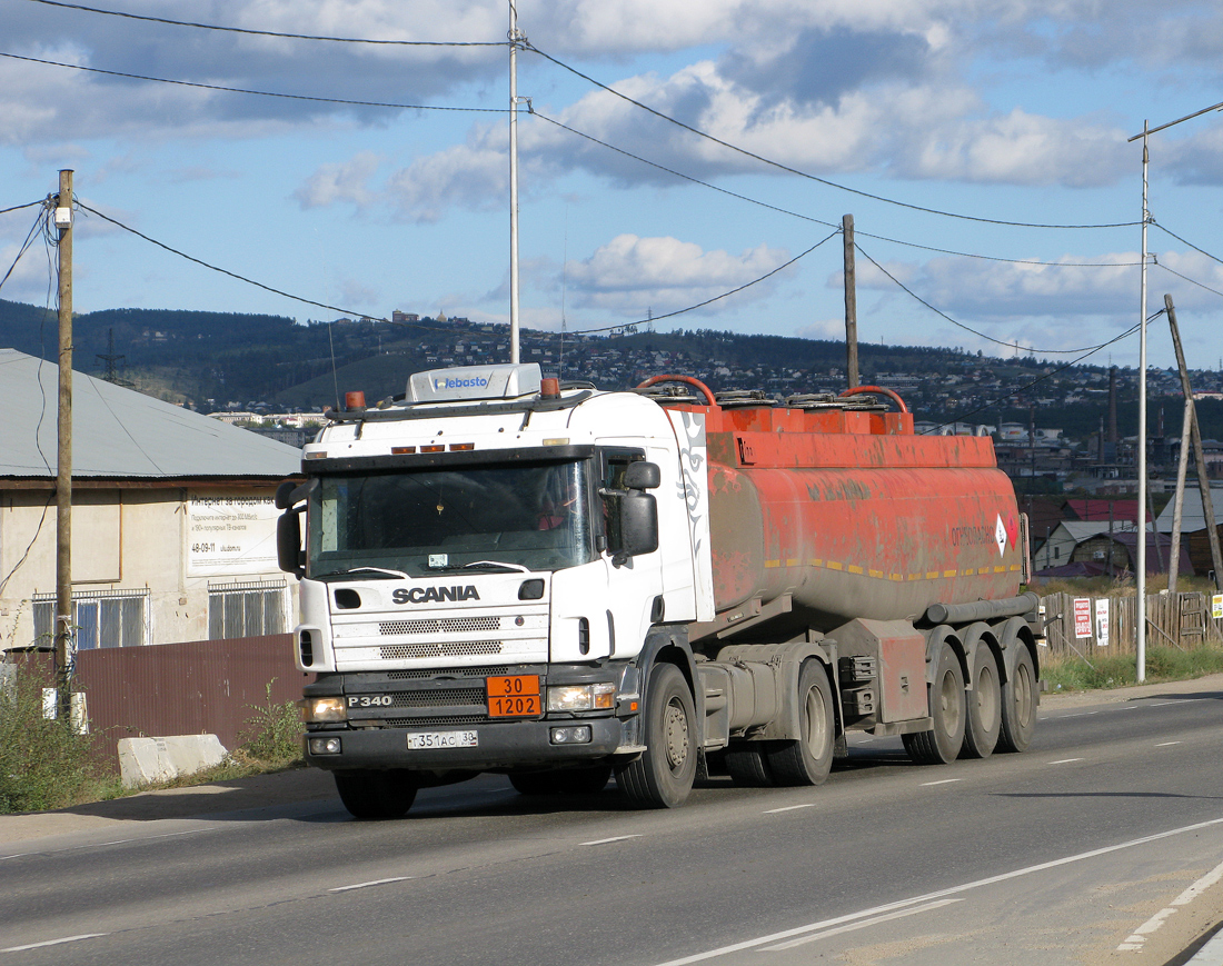 Иркутская область, № Т 351 АС 138 — Scania ('1996) P114G