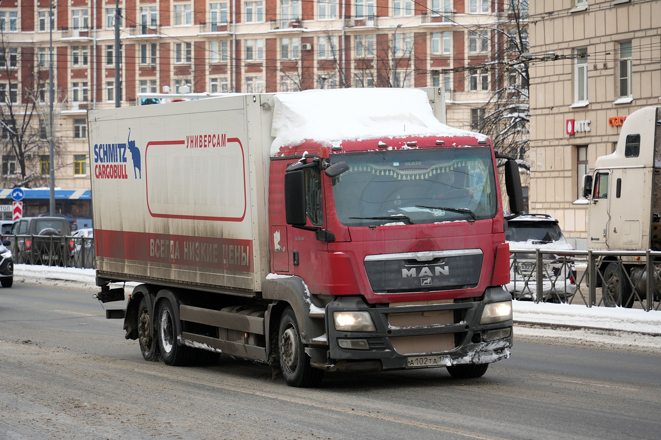 Санкт-Петербург, № А 102 ТА 178 — MAN TGS 26.350