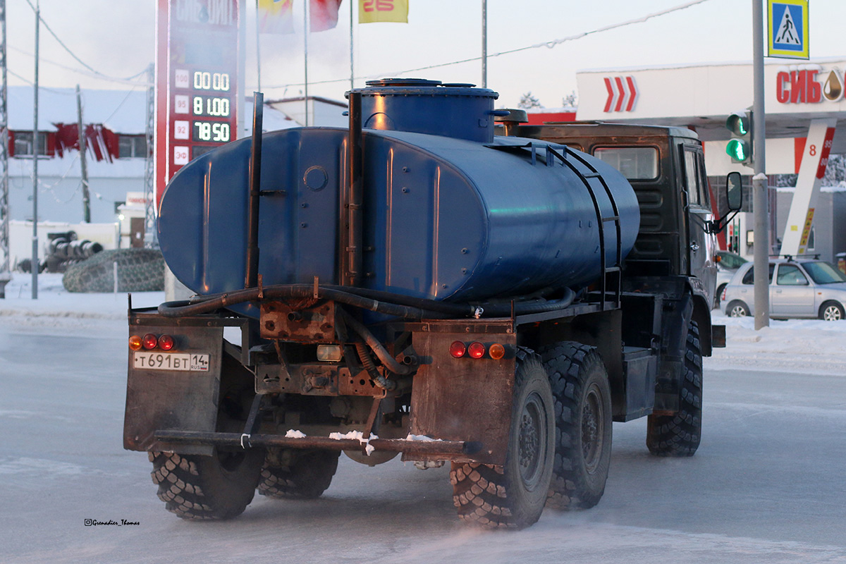 Саха (Якутия), № Т 691 ВТ 14 — КамАЗ-43101