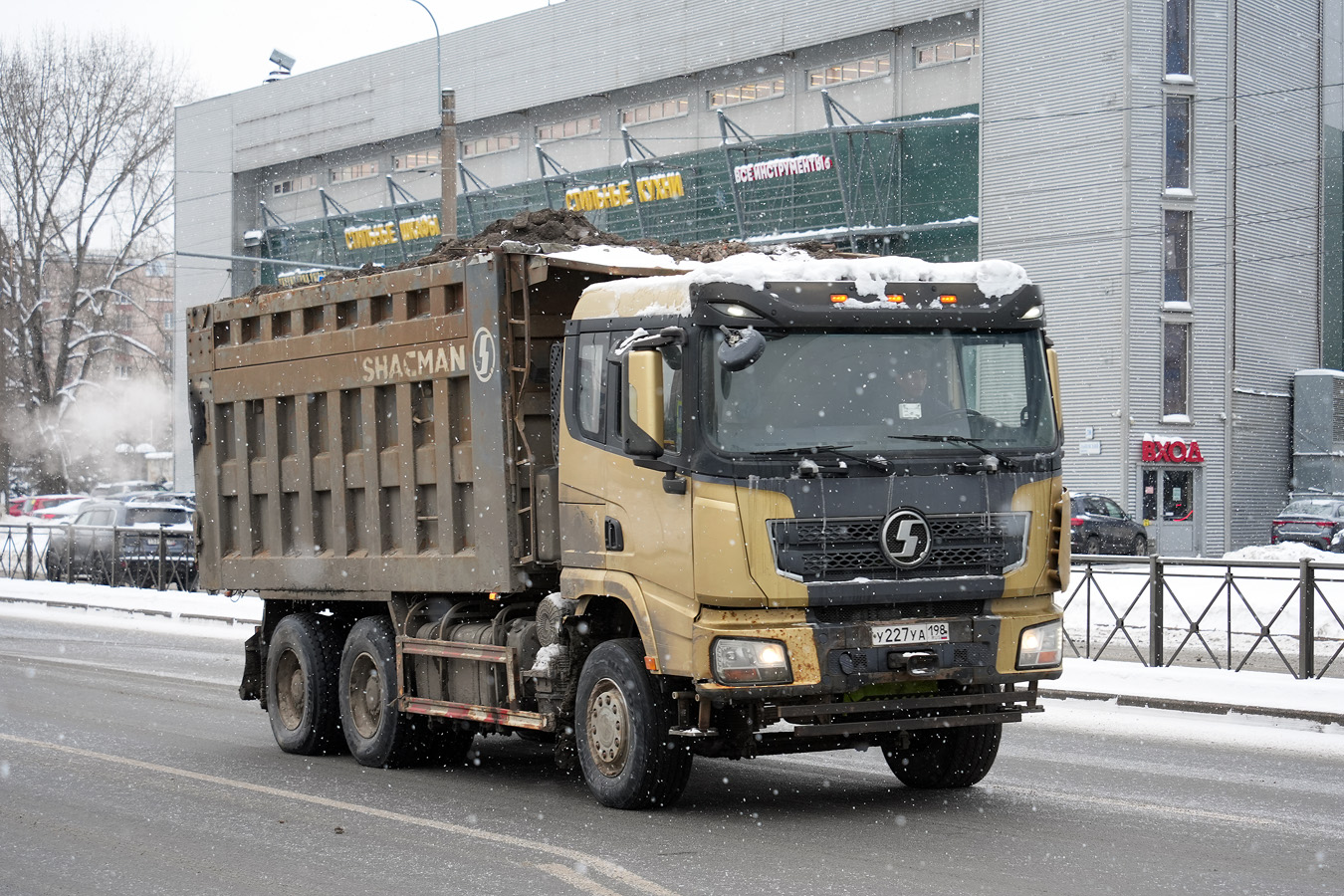 Санкт-Петербург, № У 227 УА 198 — Shaanxi Shacman X3000 SX3258