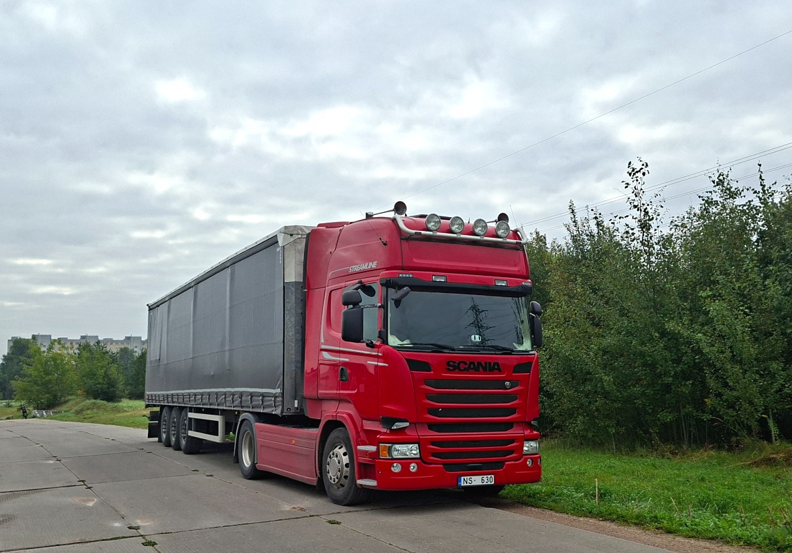 Латвия, № NS-630 — Scania ('2013) R450