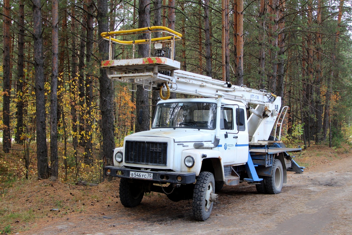 Томская область, № В 546 УС 70 — ГАЗ-33086 «Земляк»