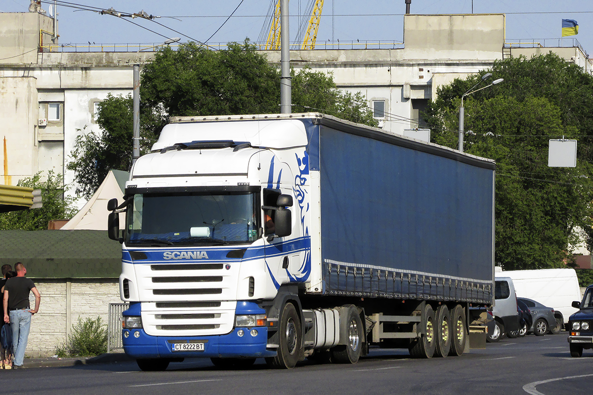 Болгария, № CB 8222 BT — Scania ('2004, общая модель)