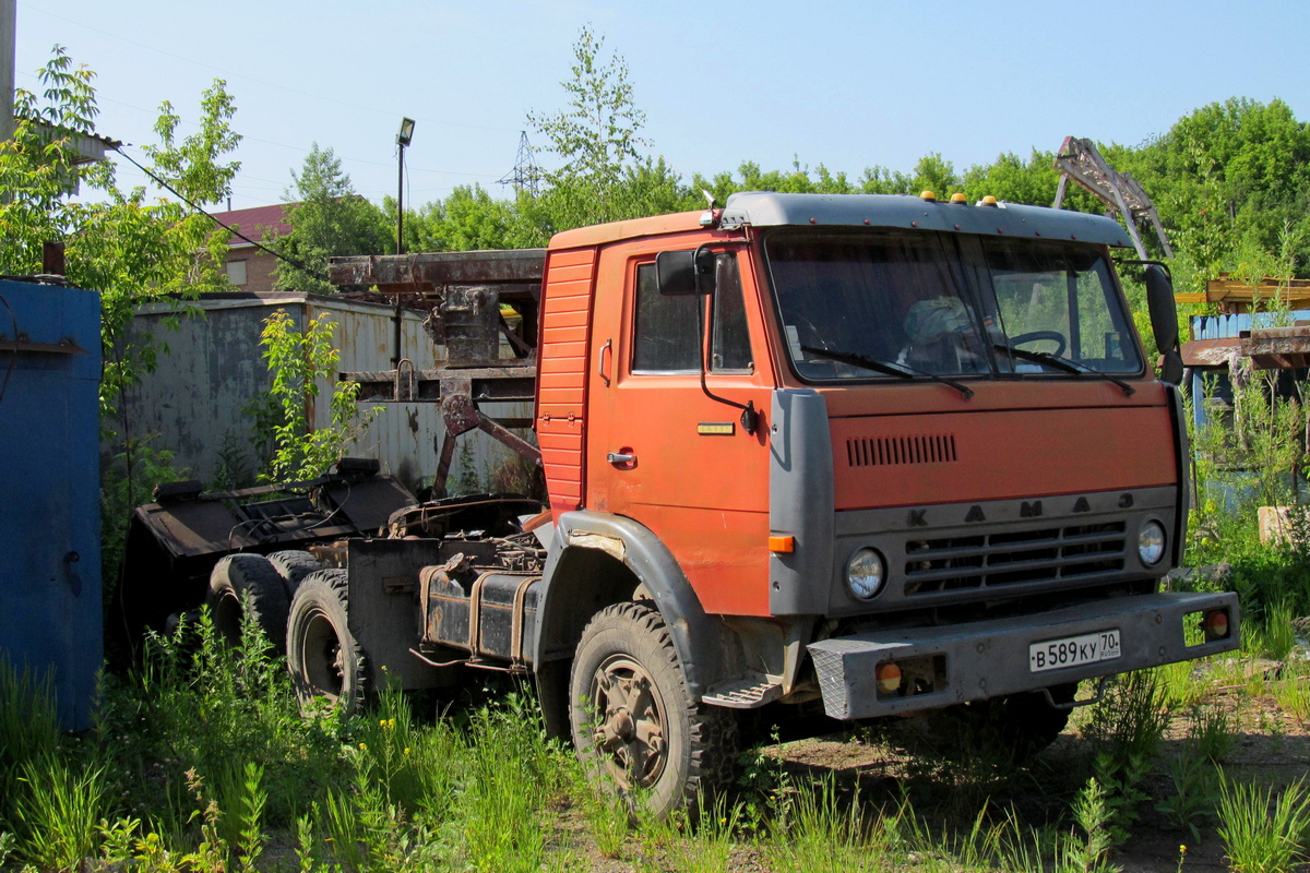 Томская область, № В 589 КУ 70 — КамАЗ-5410