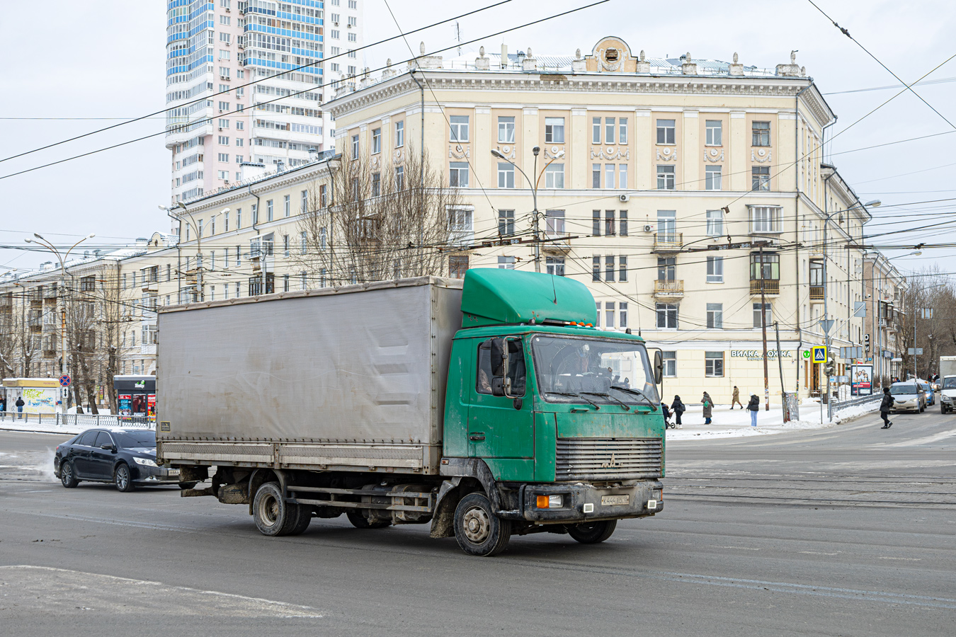 Удмуртия, № К 444 ВО 18 — МАЗ-437143