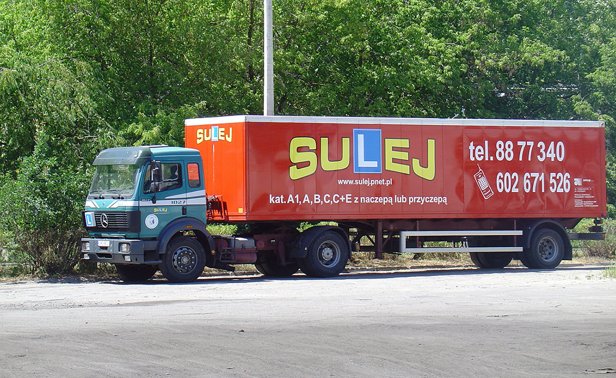 Польша, № LPU 88UL — Mercedes-Benz SK 1827