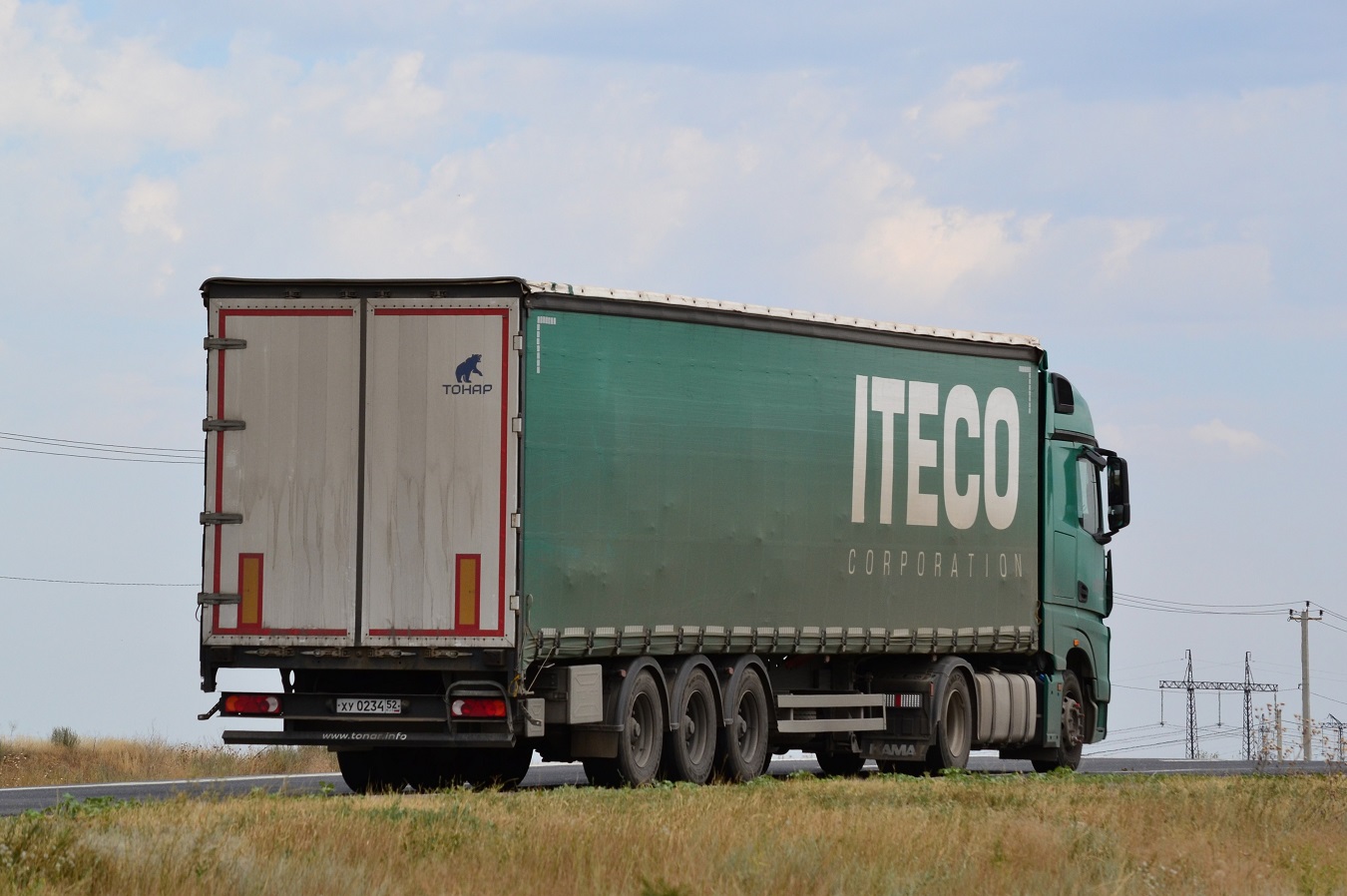 Нижегородская область, № ХУ 0234 52 — Тонар-9888