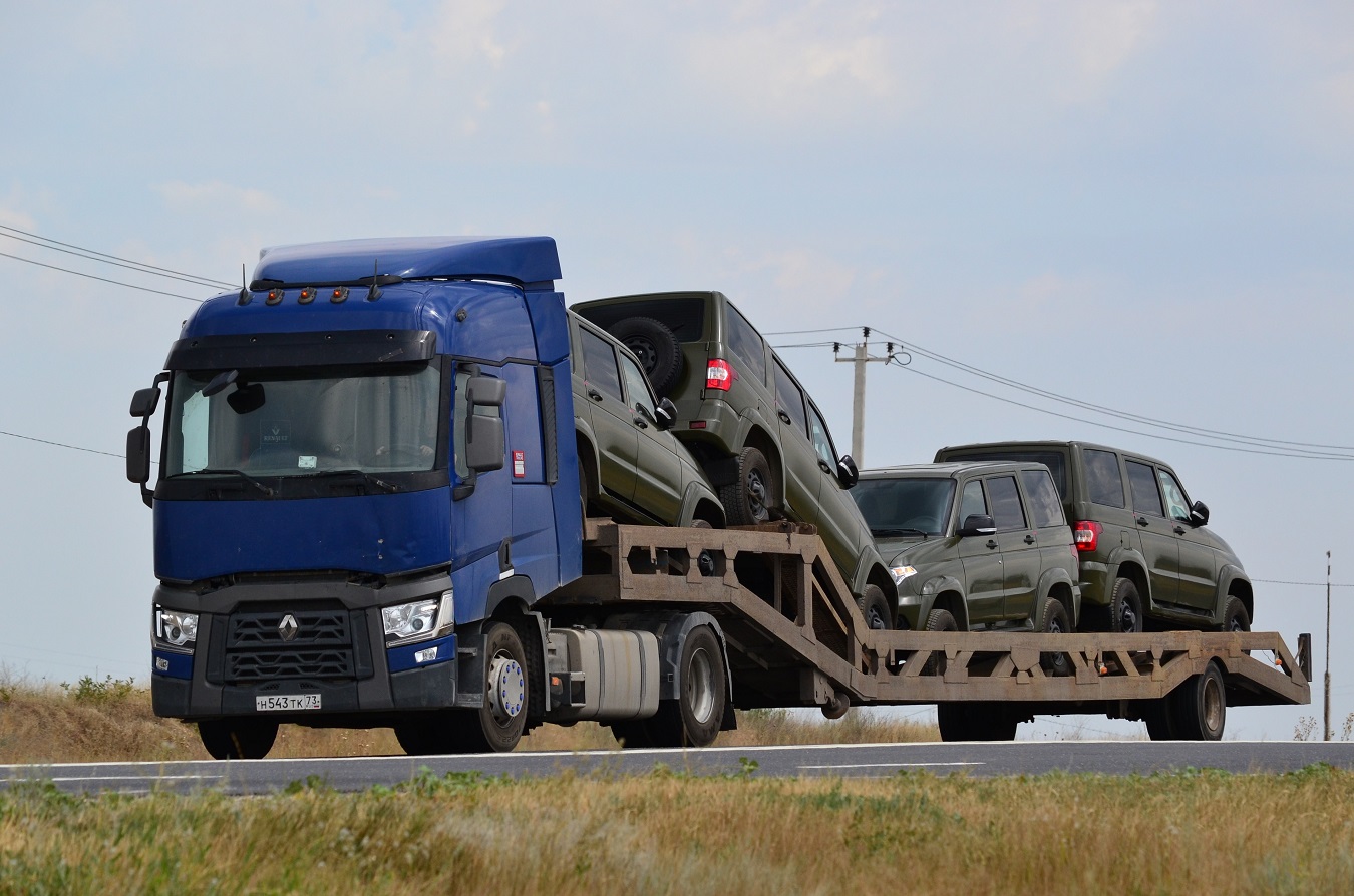 Ульяновская область, № Н 543 ТК 73 — Renault T-Series ('2013)
