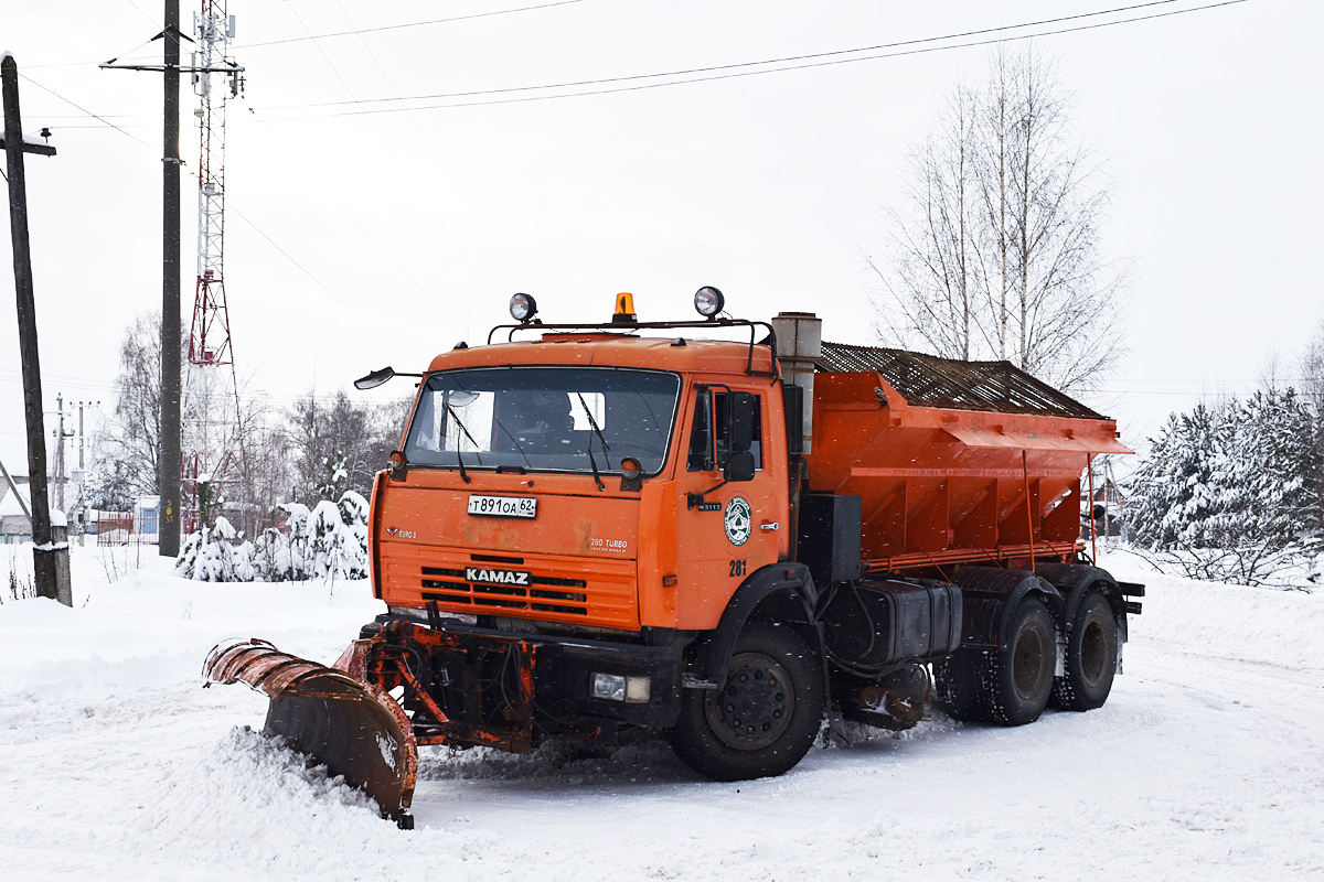 Рязанская область, № Т 891 ОА 62 — КамАЗ-65115-62