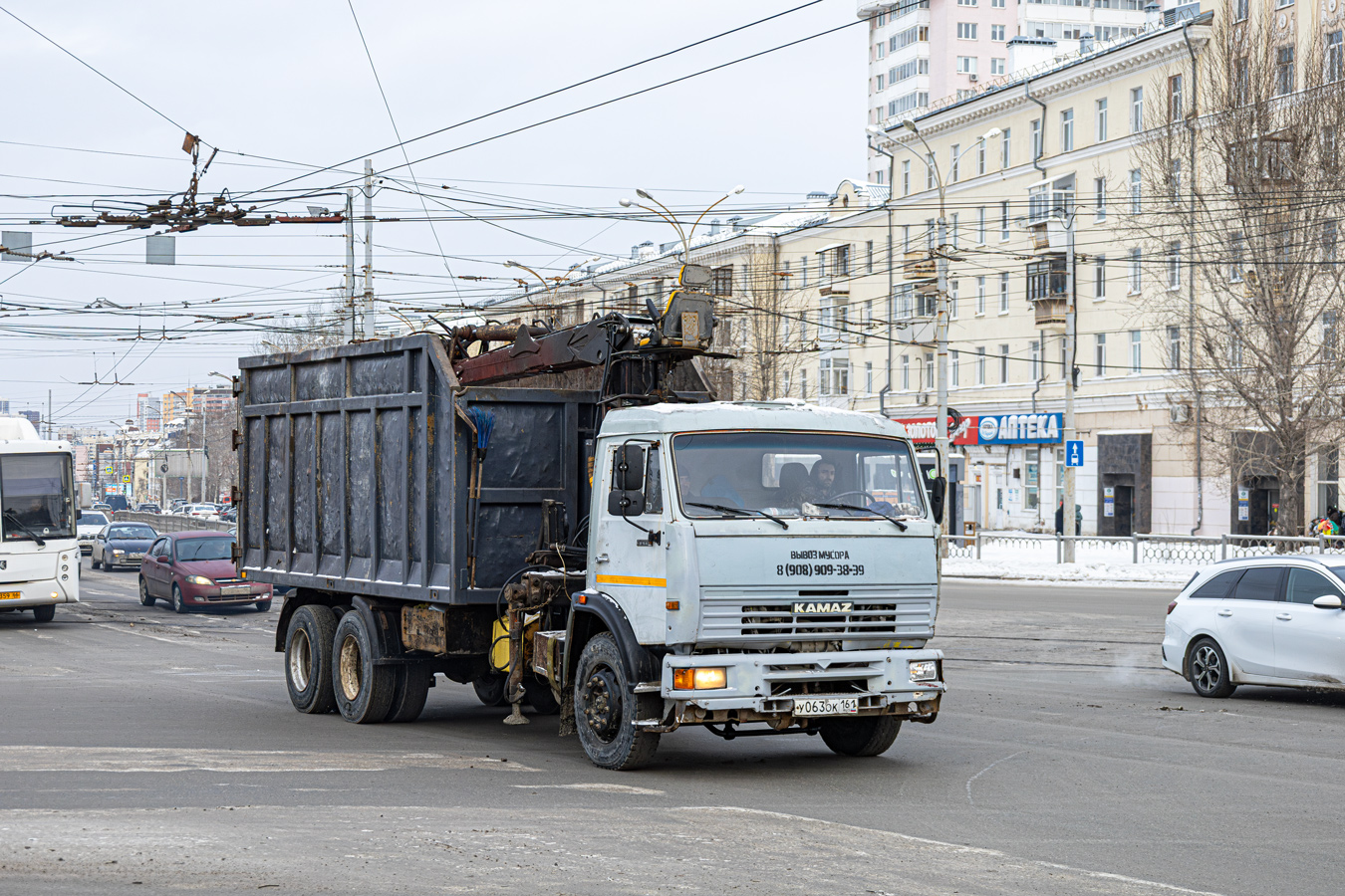 Свердловская область, № У 063 ОК 161 — КамАЗ-65117 [651170]