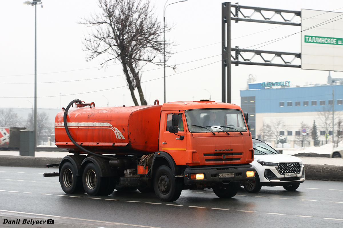 Санкт-Петербург, № О 430 ТС 198 — КамАЗ-65115-62