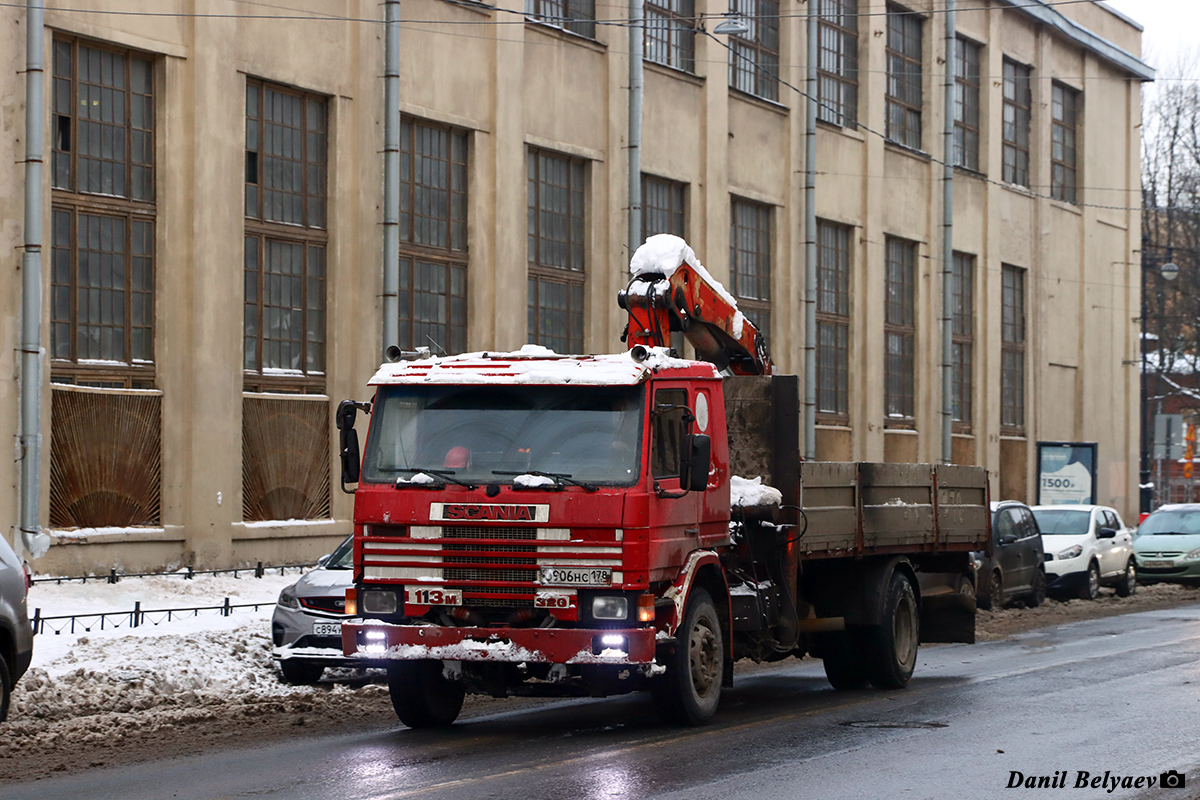 Санкт-Петербург, № О 906 НС 178 — Scania (II) P113M
