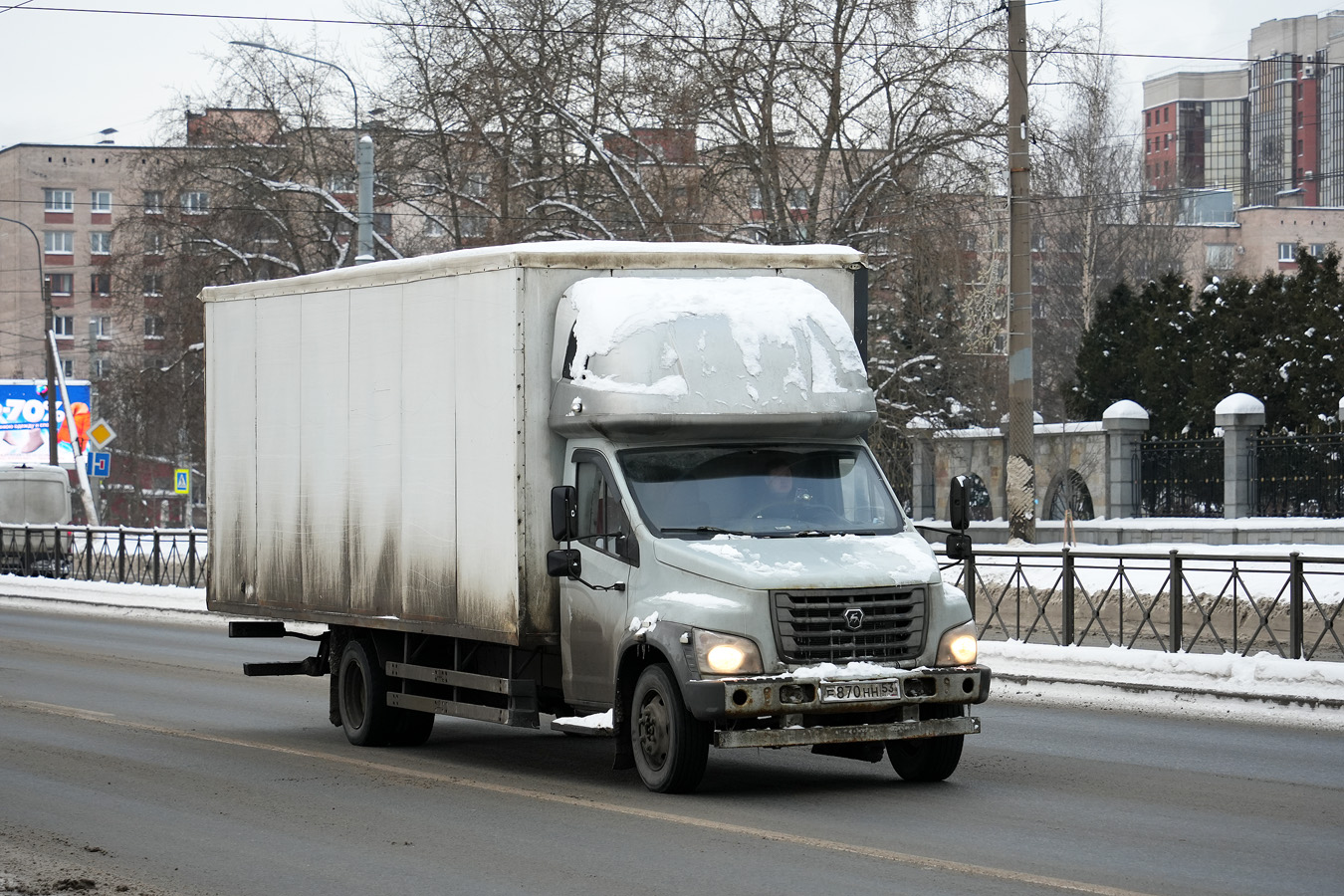 Новгородская область, № Е 870 НН 53 — ГАЗ GAZon NEXT (общая модель)
