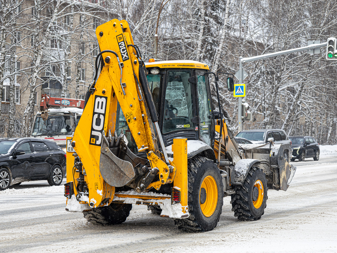 Свердловская область, № 7831 ЕВ 66 — JCB 3CX