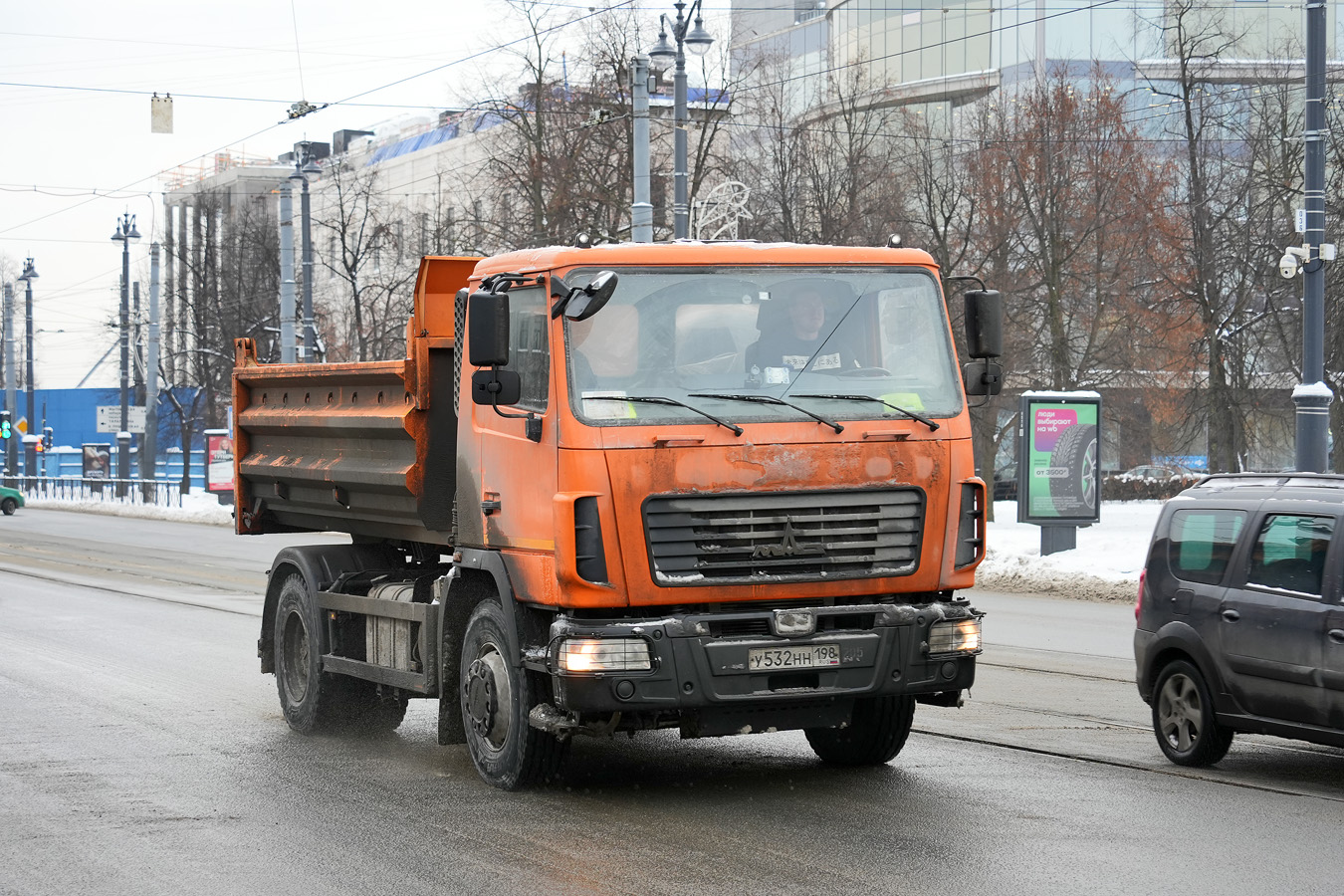 Санкт-Петербург, № У 532 НН 198 — МАЗ-555025