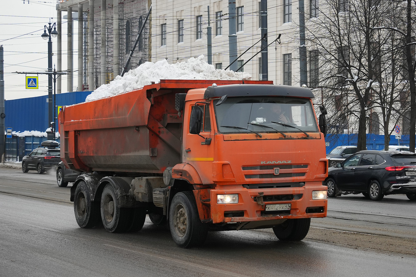 Ленинградская область, № Х 412 УХ 47 — КамАЗ-6520-K4(29)