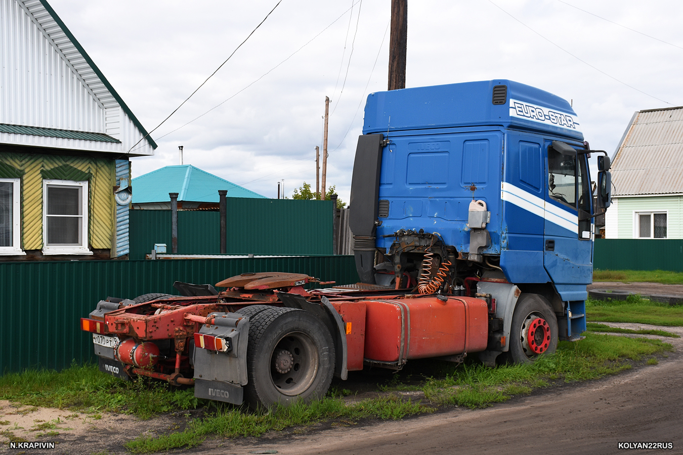 Алтайский край, № У 070 РТ 96 — IVECO EuroStar