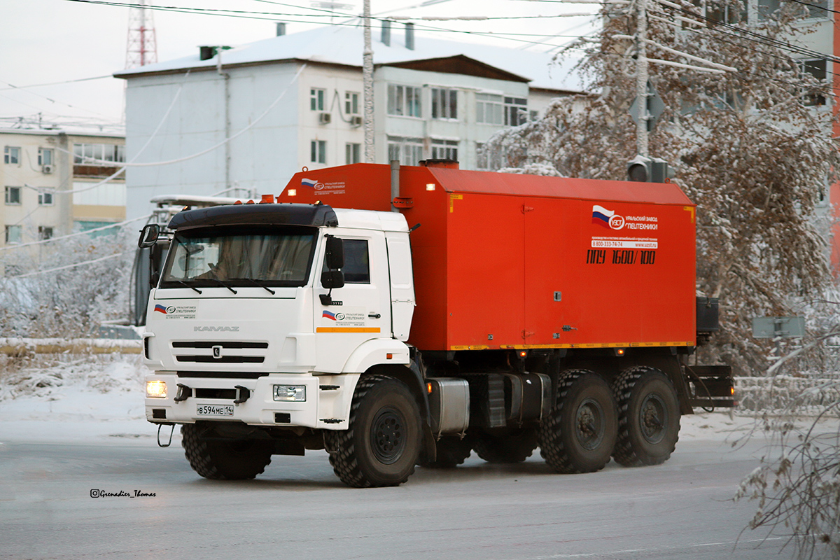 Саха (Якутия), № В 594 МЕ 14 — КамАЗ-43118-50