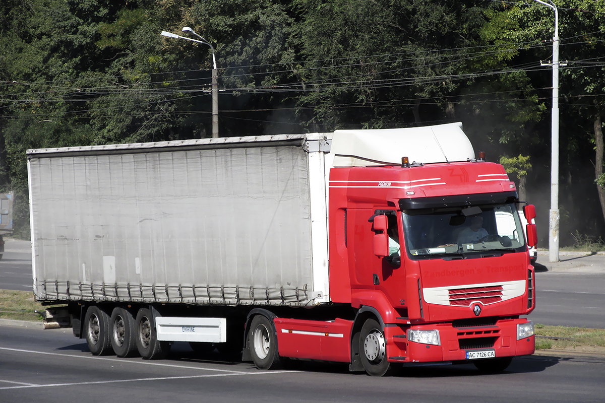 Волынская область, № АС 7126 СА — Renault Premium ('2006)